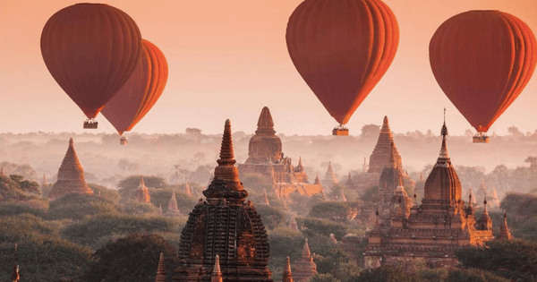 Buddhas, Balloons and deep meditation in Myanmar