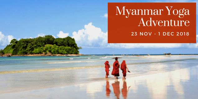 Why run a yoga retreat in myanmar of all places...?